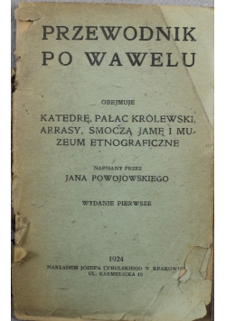 Przewodnik po Wawelu 1924 r