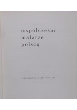 Współcześni malarze polscy