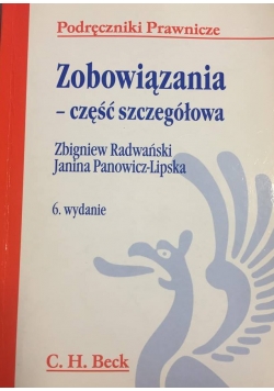 Zobowiązania - część szczegółowa