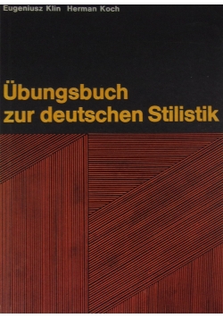Ubungsbuch zur deutschen Stilistik