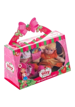 Lalki 30cm z owocami 2szt