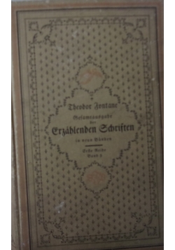 Gesamtausgabe der erzahlenden Schriften. Funfter Band, 1925 r.