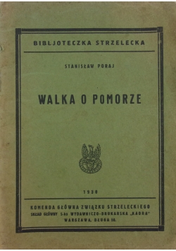 Walka o Pomorze,1930r.