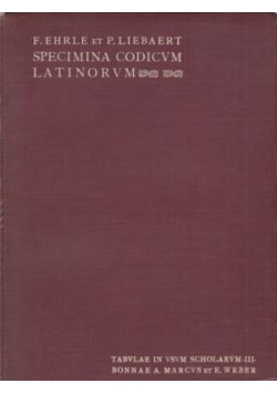 Specimina Codicvm Graecorvm