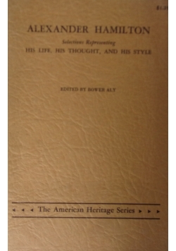 His life his thought and his style