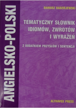 Tematyka słownik idiomów,zwrotów i wyrażeń