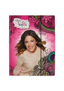 Teczka z gumką A4 Violetta DERFORM