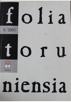 Folia toruniensia Nr 8