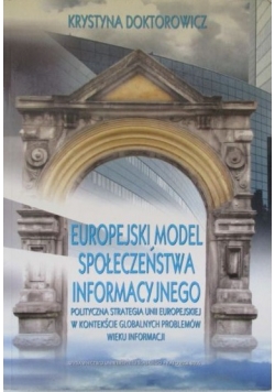 Europejski model społeczeństwa informacyjnego
