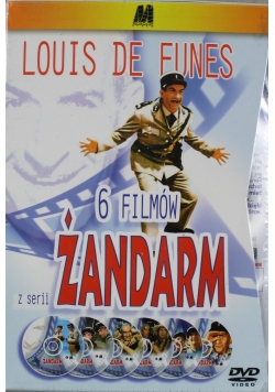 Żandarm Louis De Funes 6 filmów DVD NOWA