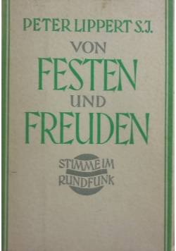Von Festen und Freuden