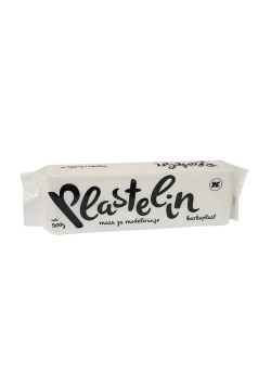 Plastelina biała 500g Karbon