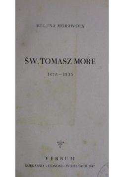 Św. Tomasz More, 1947 r.