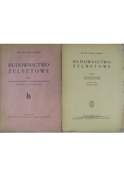 Budownictwo żelbetonowe tom I część 1 i 2