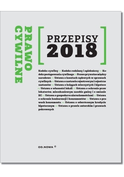 Prawo cywilne Przepisy 2018