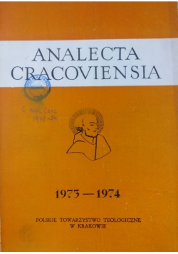 Analecta Cracoviensa