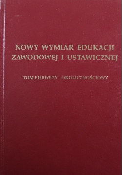 Nowy Wymiar Edukacji Zawodowe i Ustawicznej tom i