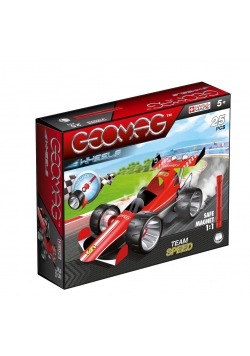 Geomag Wheels Red Team