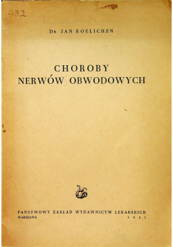 Choroby nerwów obwodowych