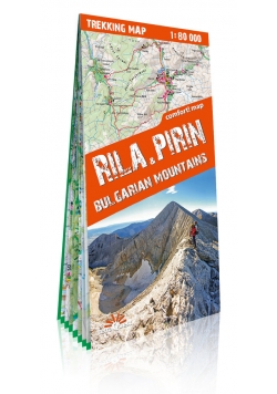 Riła i Piryn. Góry Bułgarii laminowana mapa trekkingowa TQ