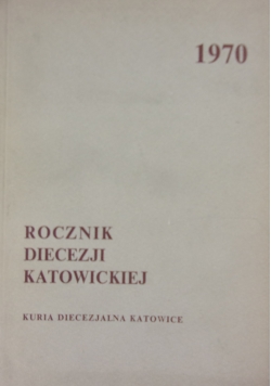 Rocznik diecezji katowickiej