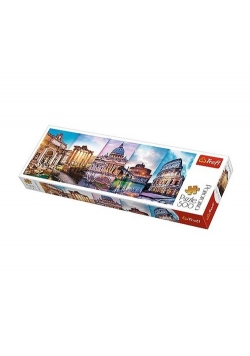 Puzzle Panorama Podróż do Włoch 500