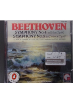 Beethoven Symphony NO.4,NO.5,CD