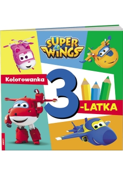 Super Wings Kolorowanka 3-latka/KMN11