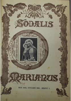Sodalis Marianus 10 miesięczników 1931 r.