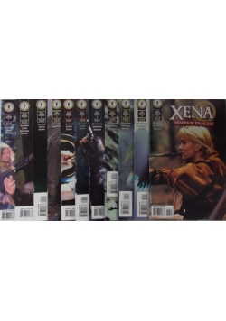 Xena. Warrior Princess,  zestaw 11 czasopism