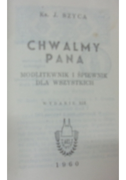 Chwalmy Pana