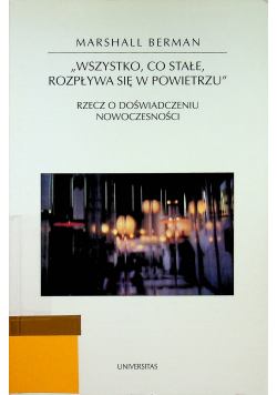 Wszystko co rozpływa się w powietrzu