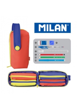 Multipiórnik owalny Sway Mix czerwony MILAN