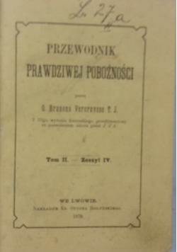 Przewodnik prawdziwej pobożności,1879 r.