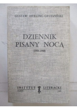 Dziennik pisany nocą (1984-1988)