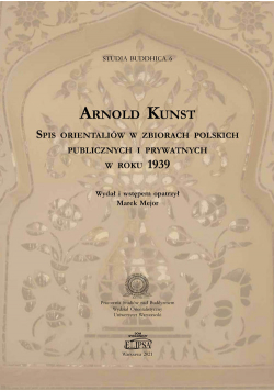 Spis orientaliów w zbiorach polskich publicznych i prywatnych w roku1939