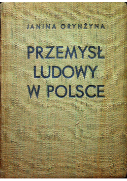 Przemysł ludowy w Polsce 1937r