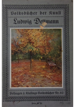 Velhagen & Klafings Volksbucher Nr 62, Ludwig Dettmann