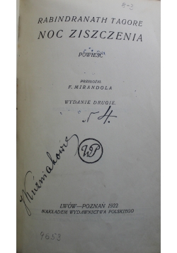 Noc zniszczenia 1922 r.