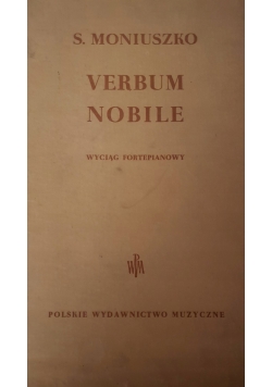 Verbum Nobile wyciąg fortepianowy