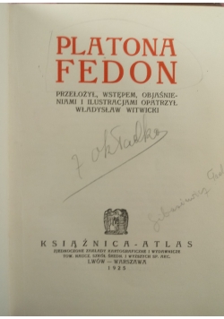 Platona Fajdros, 1918 r.