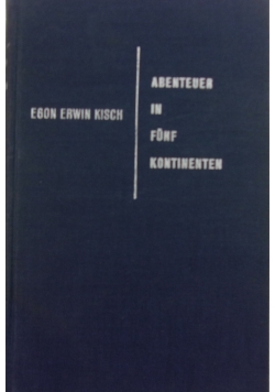 Abenteuer in funf kontinenten,1948r.