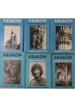 Kraków. Kościoły Śródmieścia, 6 książek