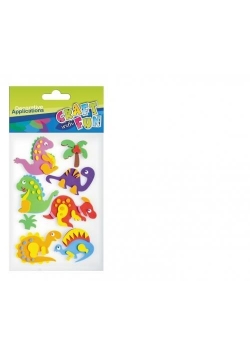 Ozdoba dekoracyjna piankowa dinozaury