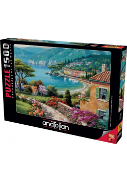Puzzle 1500 Piękna zatoka nad jeziorem
