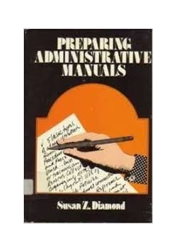 Preparing administrative manuals