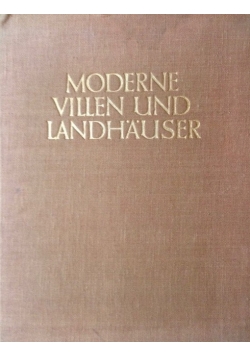 Moderne villen und Landhauser, 1925 r.