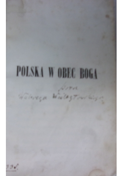 Polska w obec Boga, 1846 r.