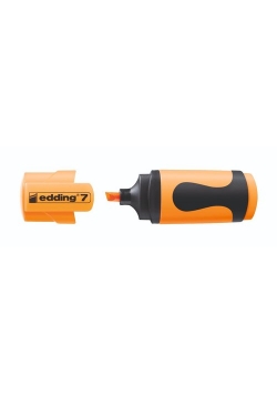 Textmarkery Edding mini 10 sztuk pomarańczowe w woreczku