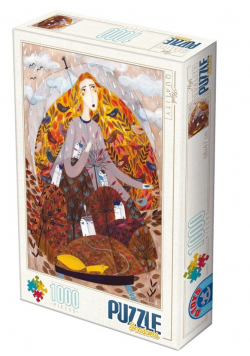 Puzzle 1000 Andrea Kurti, Cztery pory roku- Jesień